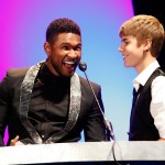 Usher and Justin Bieber