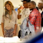 Beyonce, Jay-Z and Kanye West