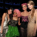 Selena Gomez, Nicki Minaj, Katy Perry and Taylor Swift