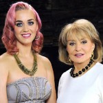 Katy Perry and Barbra Walters