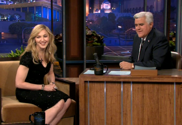 Madonna & Jay Leno