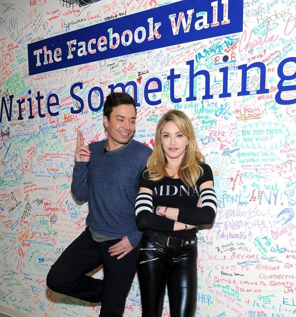 Madonna Jimmy Fallon Facebook TheLavaLizard