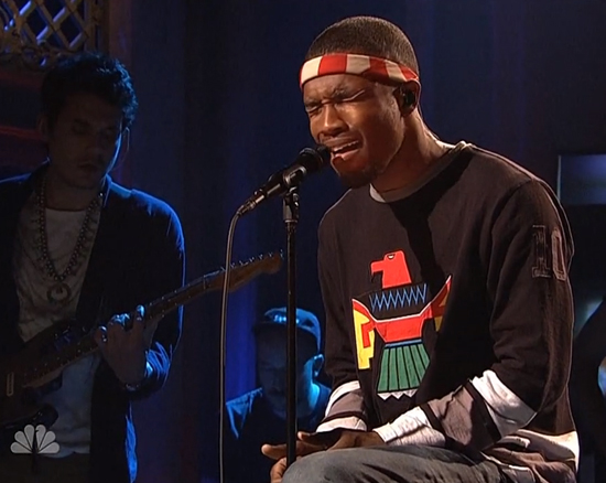 Frank Ocean John Mayer SNL TheLavaLizard