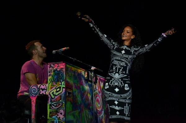 Rihanna Coldplay TheLavaLizard