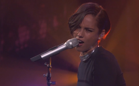 Alicia Keys Jimmy Kimmel The Lava Lizard