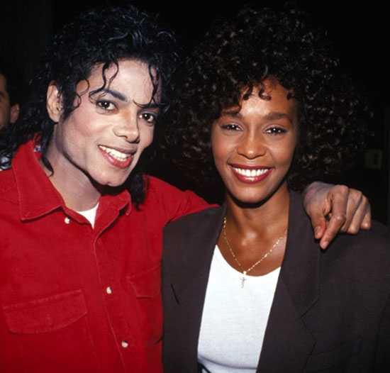 Michael Jackson Whitney Houston TheLavaLizard