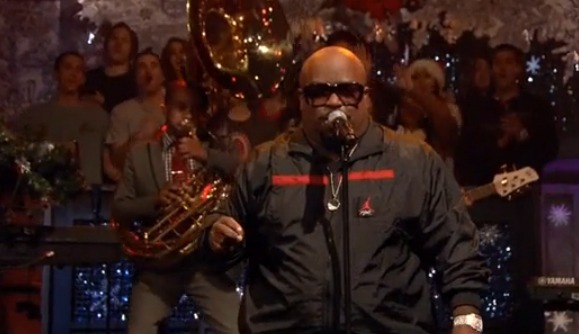 CeeLo Green What Christmas Means To Me Jimmy Fallon The Lava Lizard