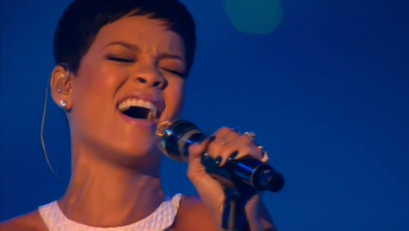 Rihanna X Factor UK TheLavaLizard