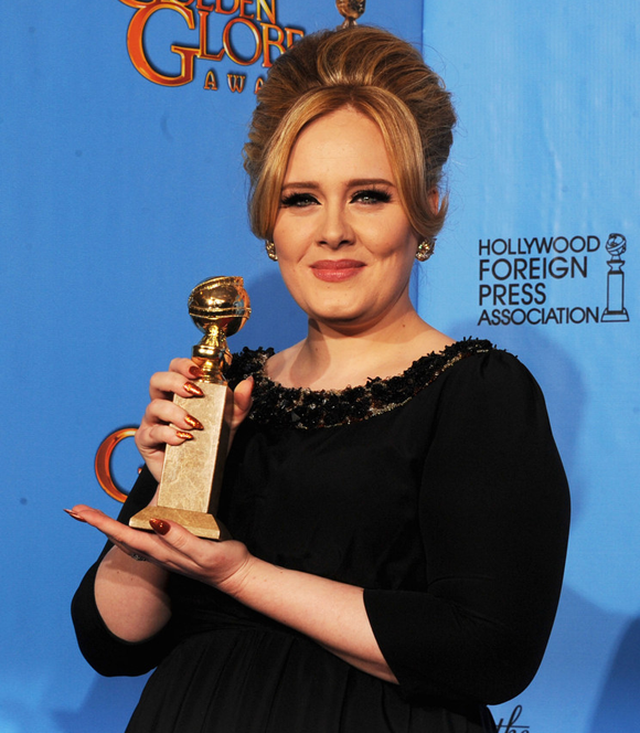 Adele Golden Globe TheLavaLizard
